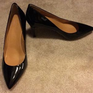J Crew patent leather high heels